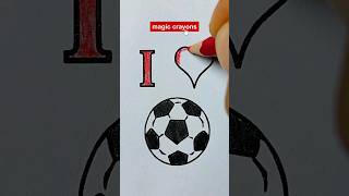 coloring page Soccer ⚽️ #shorts