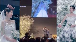 #박신혜 #최태준 Lee Hong Ki - The Heirs OST at Park Shin Hye and Choi Tae Joon Wedding 220122