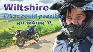 Wiltshire Ridgeway Byway on a Royal Enfield Himalayan, what could possibly go wrong !!
