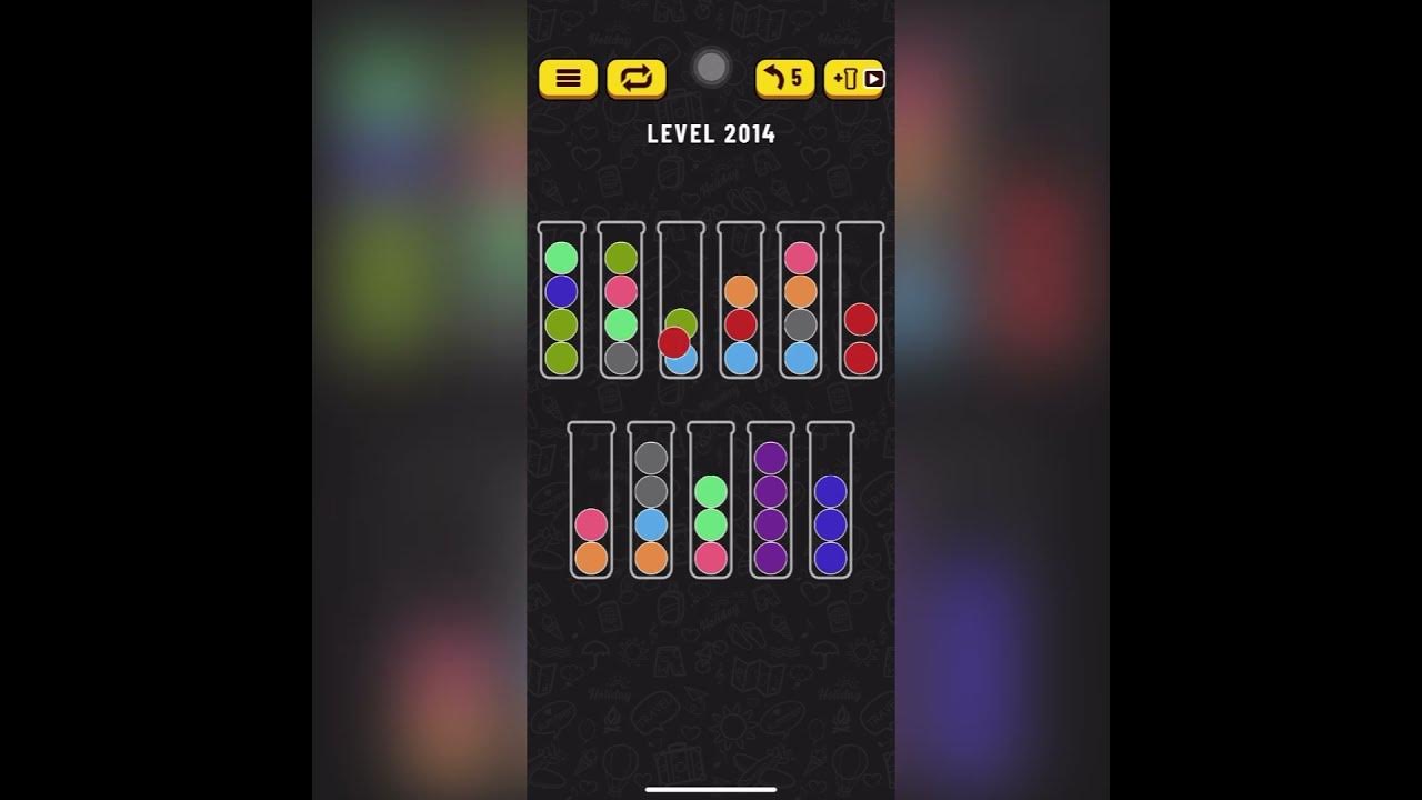 Ball Sort Level 2014 YouTube