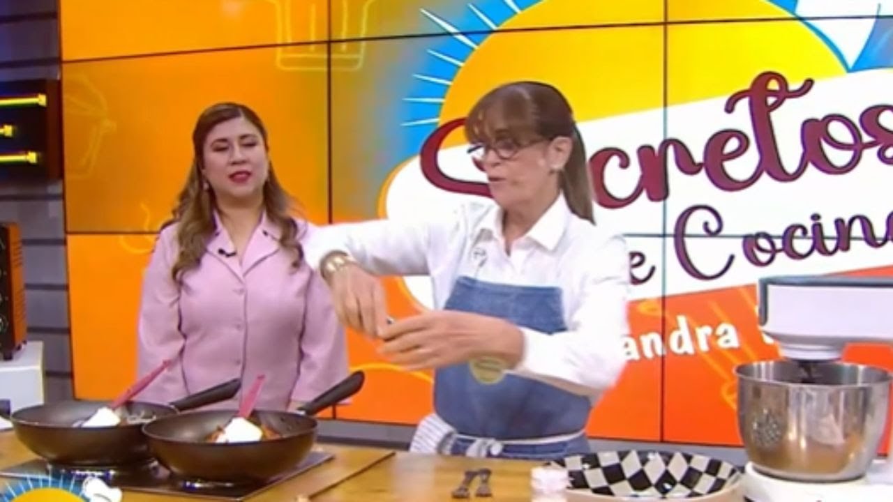 'Secretos de cocina': Sandra Plevisani nos revela cómo preparar una exquisita 'peperonata'