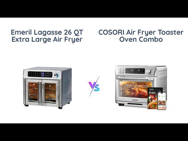 Emeril Lagasse Air Fryer Oven vs COSORI Air Fryer Toaster Oven Combo -  Which is better? 
