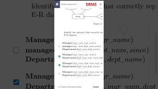 DBMS Week 4 Graded Assignment 100% accurate || IIT Madras #assignment #iitmadras #iitstudents #iit