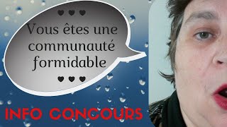 INFO CONCOURS