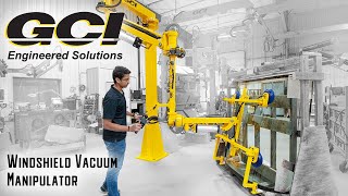 GCI Vacuum Manipulator Lifting Automotive Windshield (Ergonomic Lift System)