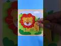 Lion Puzzle 🦁 | Learn Wild Animals | Guess the Animal Song #cocomelon #toddlerlearning #shorts