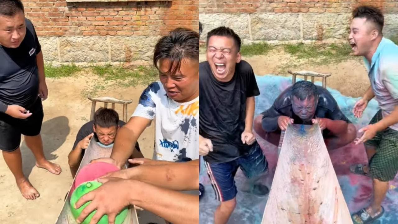 Серия «Продвигайте дружбу: бомба из чернильного воздушного шара. Мужское простое счастье. Новый фер