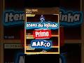 Itens da loja prime de março #freefire #gameplay #garenafreefire #viral #ff #freefirelovers