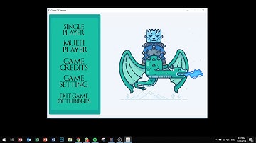 Game Of Thrones JavaFx 2D Game
