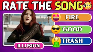 RATE THE SONG 🎵 | 2024 Hits Tier List 🔥 | Music Quiz