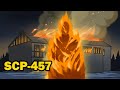 SCP-457 The Burning Man (SCP Animation)