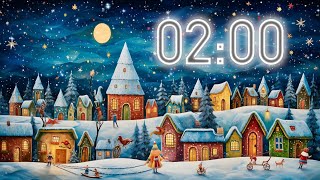 2 Minute Christmas Timer 🎵 with Music (4K) 🎄 screenshot 4