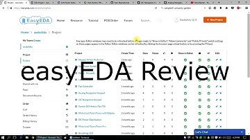 EasyEDA Review - Online PCB design and PCB Manufacturing
