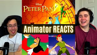 REACTING to *Peter Pan (1953)* THE BEST VERSION?? (First Time Watching) Animator Reacts