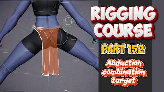 Rigging with Advanced Skeleton - Part 152 - Creating a combination target for abduction PSDs