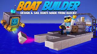 Boat Builder - Minecraft Map 🚤⛵🚢⛴ MCPE, Windows 10, Xbox, Switch, Playstation screenshot 3
