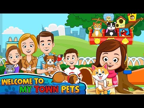 NEW! My Town : Pets - iPad app demo for kids - Ellie