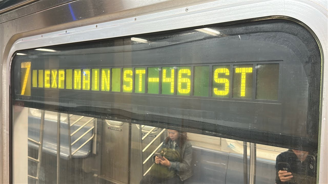 IRT Flushing Line: R188 (7) Train Ride from Flushing-Main Street to 34th Street-Hudson Yards