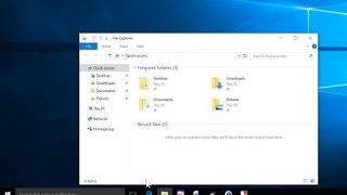 how to clear recent files in windows 10