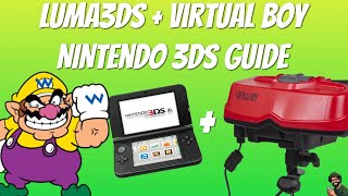 Nintendo 3DS MSET9 Luma3DS 2026 Install Guide & Virtual Boy Wario Red Viper Emulator Setup