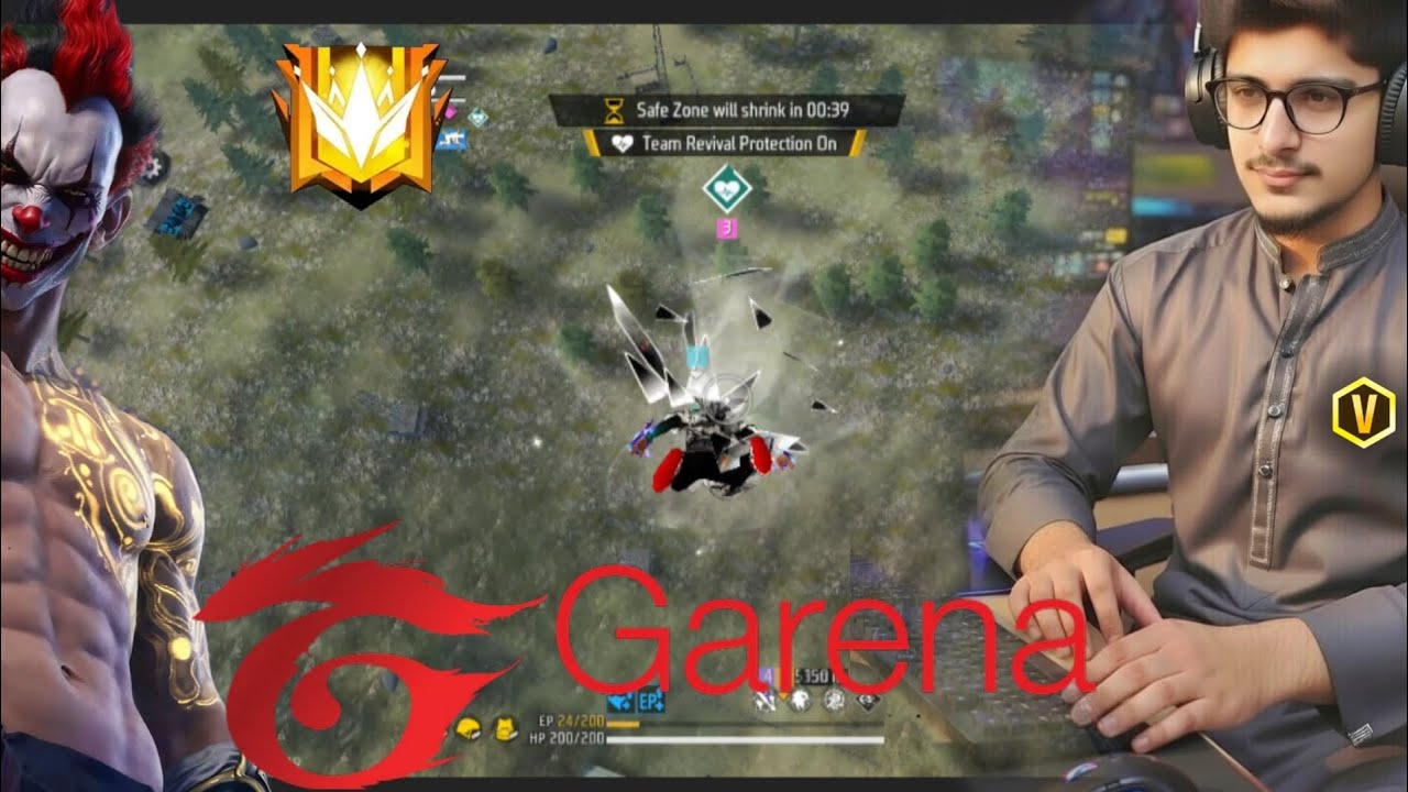 😊 free fire best game play with song 