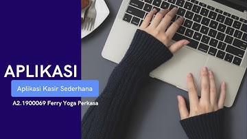 Aplikasi Kasir Menggunakan Netbeans GUI || UTS Pemrograman Berorientasi Objek - STMIK SUMEDANG