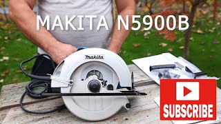 Unboxing fierastrau circular manual Makita N5900B