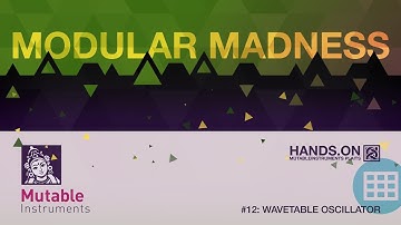 Hands.On Mutable instruments Plaits #12 - Wavetable Oscillator