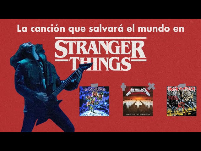 Esta es la canción que toca Eddie Munson en Stranger Things T4. Vol. 2