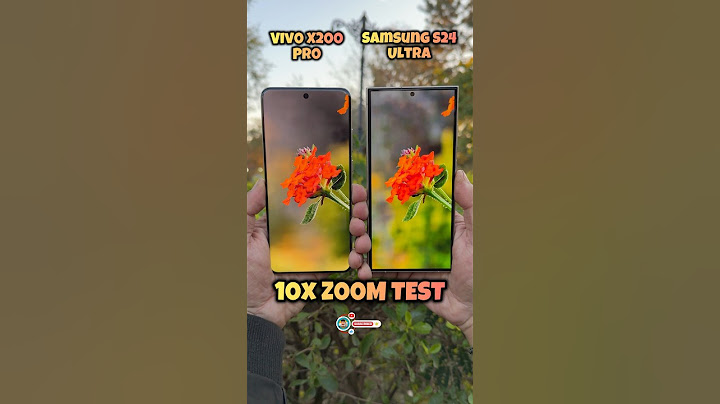 Vivo X200 Pro Vs Samsung Galaxy S24 Ultra 10x Zoom Compare #shorts