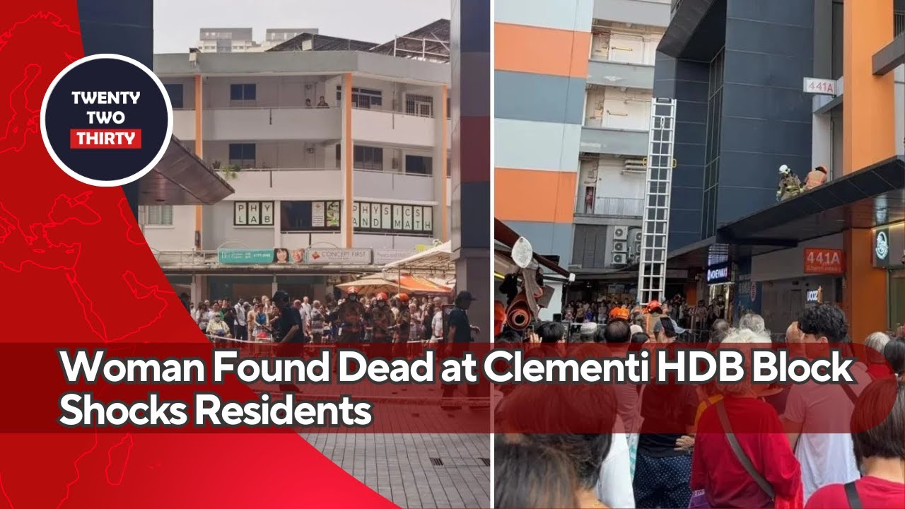 Woman Found Dead at Clementi HDB Block Shocks Residents Again Just ...