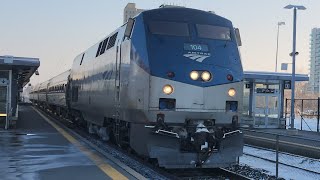 Amtrak 64 / VIA 97 (Maple Leaf) - 104 At Clarkson 
