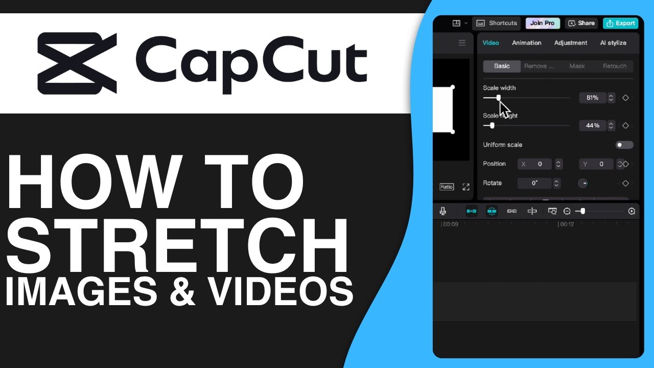 How To Stretch Images & Videos In CapCut (2024) - YouTube