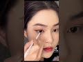 How to draw beautiful eyeliner #korean #shorts #hairstyle