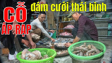 Toàn Cảnh Bữa Cỗ Áp Rạp Đám Cưới Lòng Lợn Tiết Canh Nóng Hổi Quê Nhà