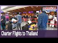 Charter flights from Taipei to Thailand offer a route home