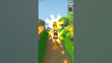 Subway Surfers High Jump 🔥💯🧡 #youtubeshorts #subwaysurfers #gaming #shortsvideo