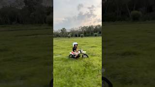 The Joy of riding a Yamaha PW50 #yamaha #pw50 #kids #dirtbike #fun #y-zinger #yzinger #oldtimer #80s