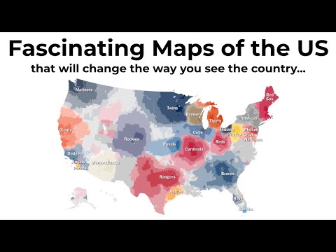 Fascinating Maps Of The US That Will Change The Way You See The Country...