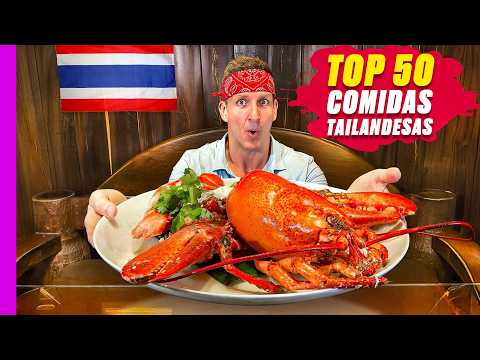 ¡Debes probar esto antes de morir! ¡Los 50 mejores street foods de Tailandia!