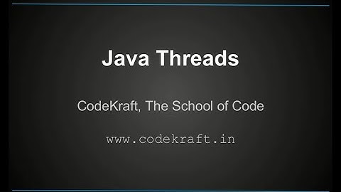 Java Threads