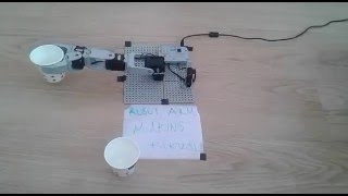 Robotis Stem: RobotArm MakingKokteyl