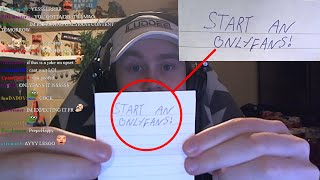 Doing Dares Live On Stream And Then This Happened.....