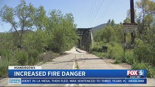 Increased Fire Danger Amid Heat Advisory