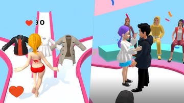 Project Runway 3D 👠🥾👟 All Levels Gameplay Android,ios