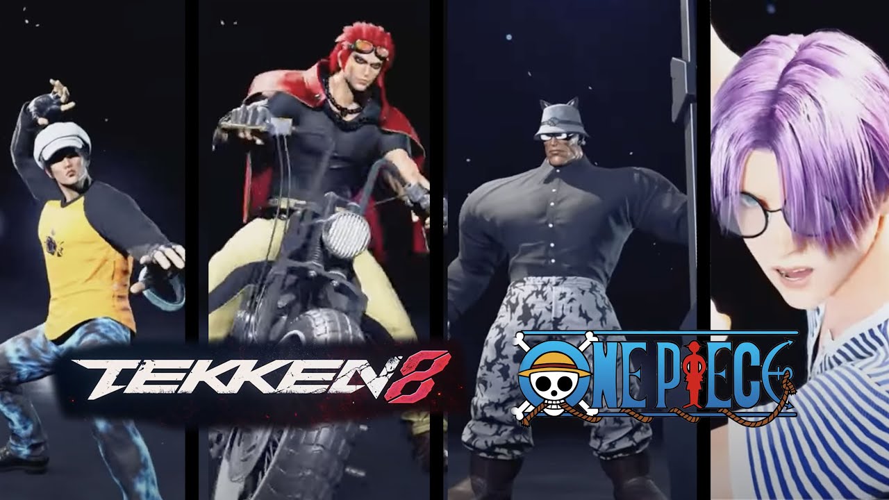 One Piece Custom Characters in Tekken 8!