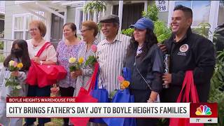 City brings Father's Day joy to Boyle Heights families