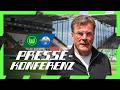 RE-LIVE | PK mit Dieter Hecking vor VfL Wolfsburg - SC Paderborn | Relegation 2026