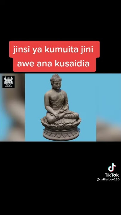 JInSi ya kumuita jini awe ana kusaindia