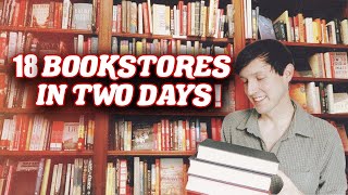 18 BOOKSTORES IN TWO DAYS!